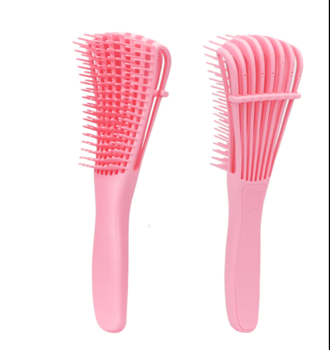 Afro Curly Brush Brosse Ultra Démêlante - Rose