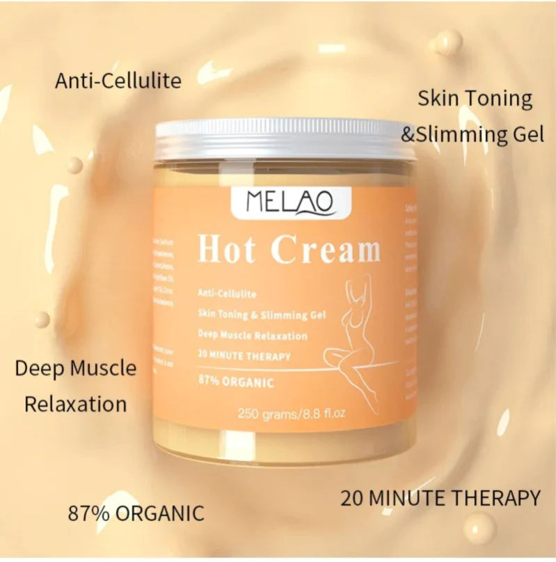 Crème chauffante anti-cellulite