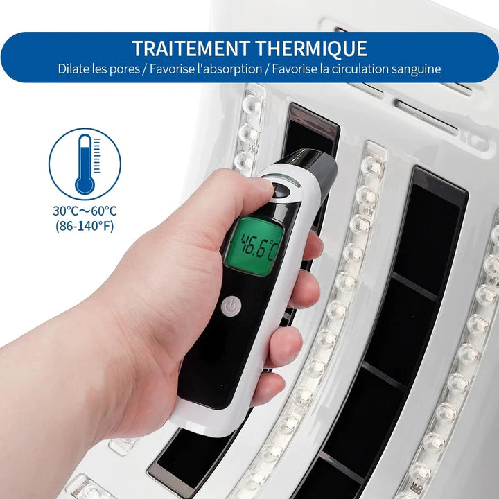 Appareil de Thérapie Photodynamique à LED - Anti-acné & Anti-rides